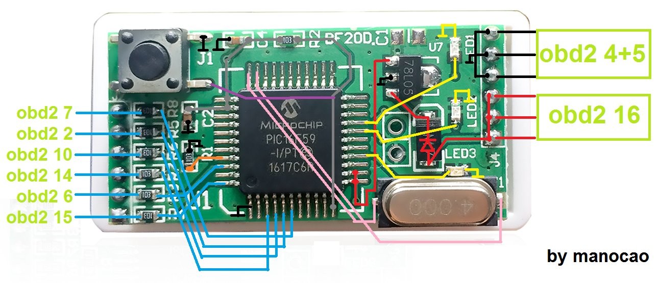 Nitro OBD Circuit Board Analysis